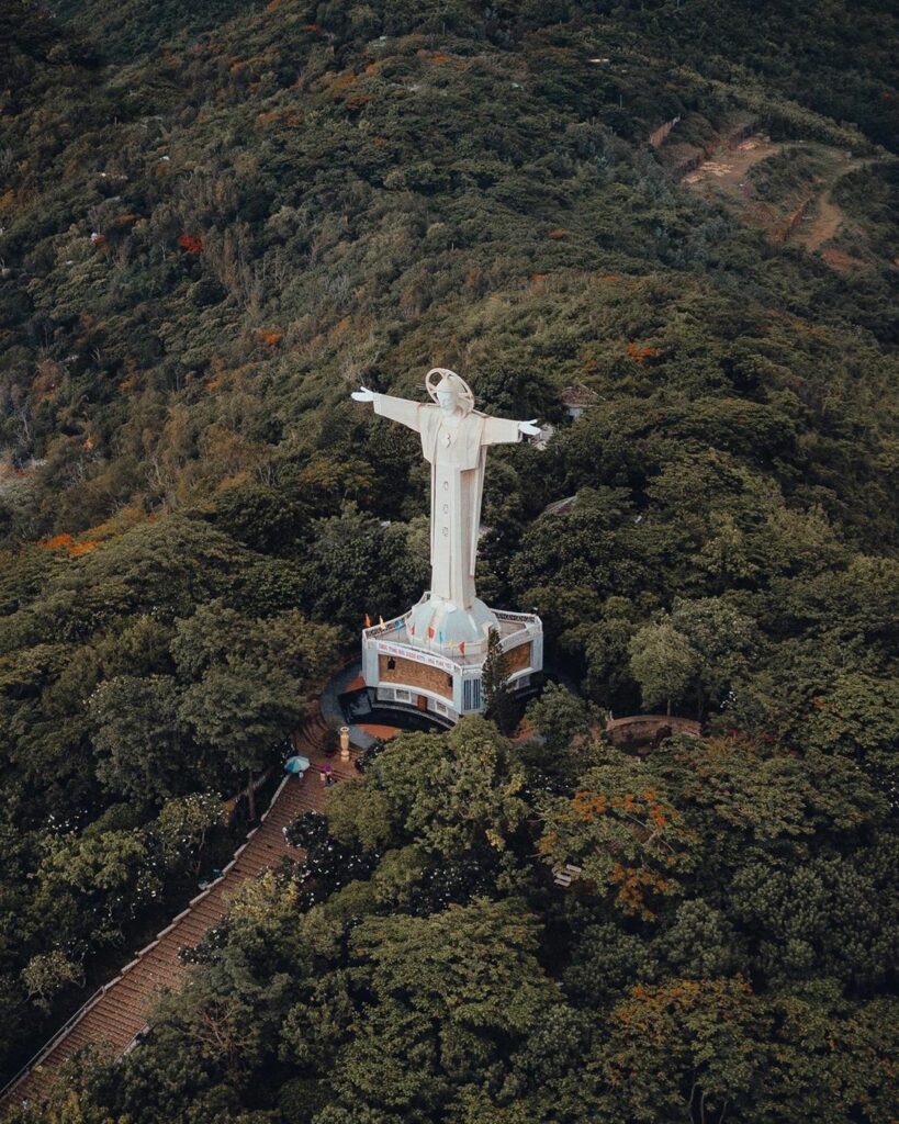 Vị trí của Tượng Chúa Dang Tay Vũng Tàu